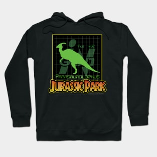 Ingen Files #2 (Parasaurolophus) - Jurassic Park Hoodie